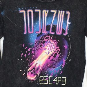 Licensed Journey "Escape" Cut Off Long Sleeve Tee